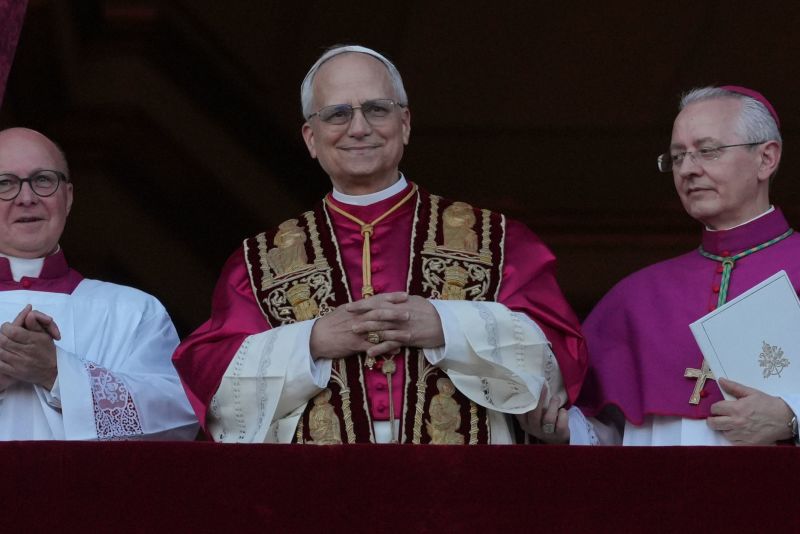 Robert Prevost elected as first American pope and takes the name Leo XIV