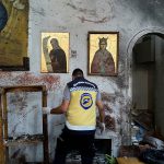 Suicide bomber attack on church in Syria kills at least 20 people