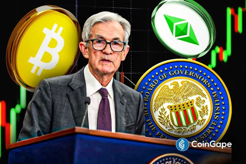 Bitcoin, Ethereum Drag Broader Crypto Market Lower Ahead of FED Powell Speech
