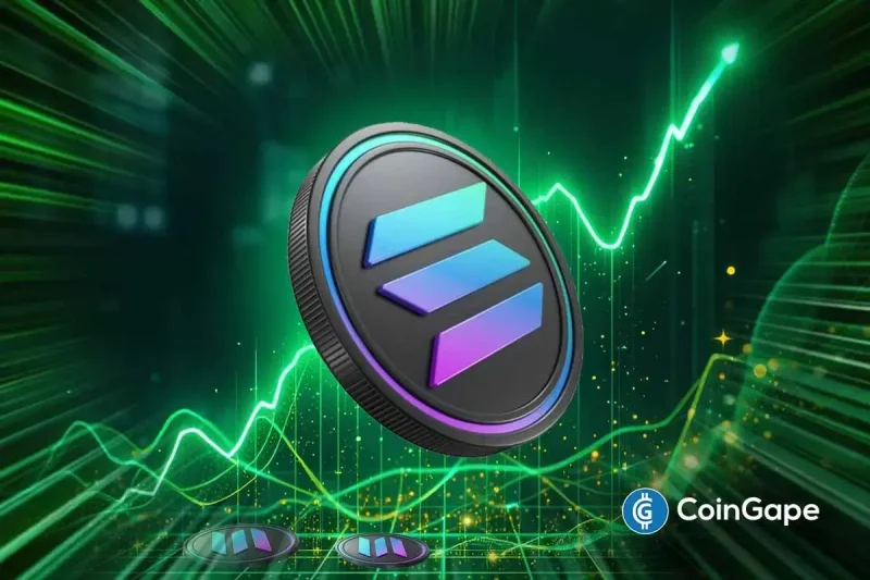 Solana Price Rallies 5% as Nasdaq-listed VisionSys Launches $2B SOL Treasury Strategy