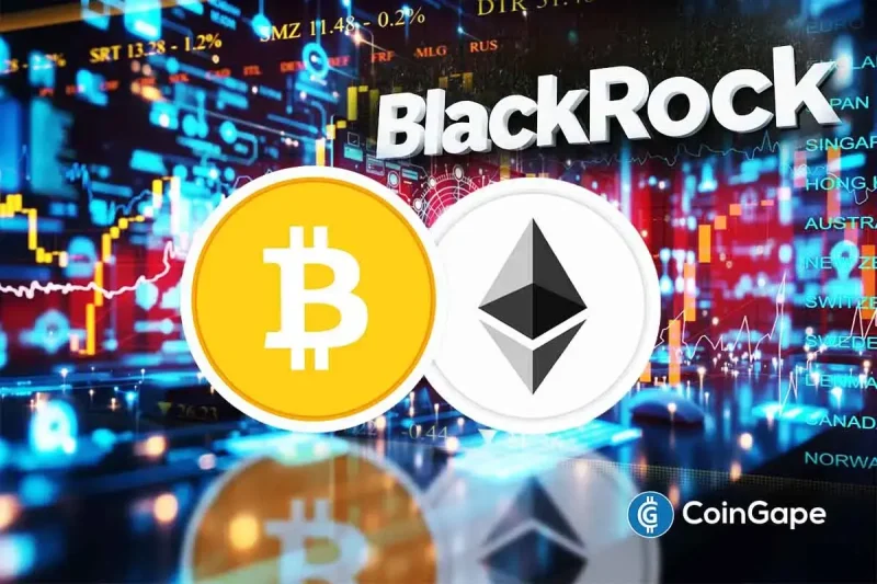 BlackRock Moves Another $465M in Bitcoin and Ethereum Amid Crypto Market Sell-Off