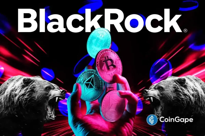BlackRock Deposits Millions in Bitcoin and Ethereum as CryptoQuant Flags Growing Bear Market Risk