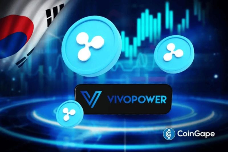 Ripple Attracts $300M Institutional Bet as VivoPower Launches Korean Investment Vehicle
