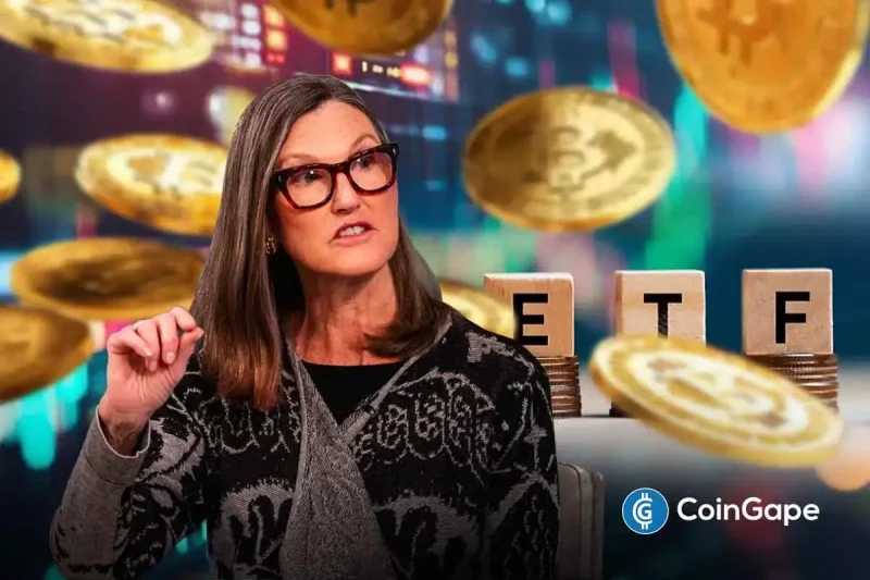 Cathie Wood’s Ark Invest Files for BTC, ETH, SOL, XRP, ADA Crypto Index ETF