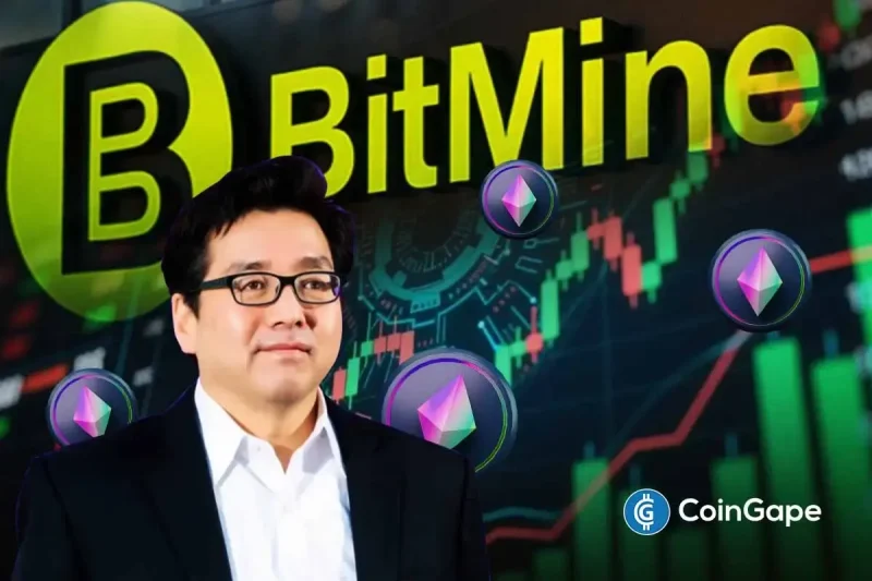 Tom Lee’s Bitmine Doubles Down on Ethereum With $34.7M Fresh Purchase