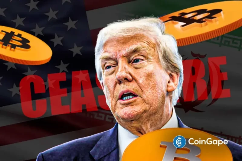 BREAKING: Bitcoin Price Surges on US-Iran 45-Day Ceasefire Talks, Trump’s Press Conference