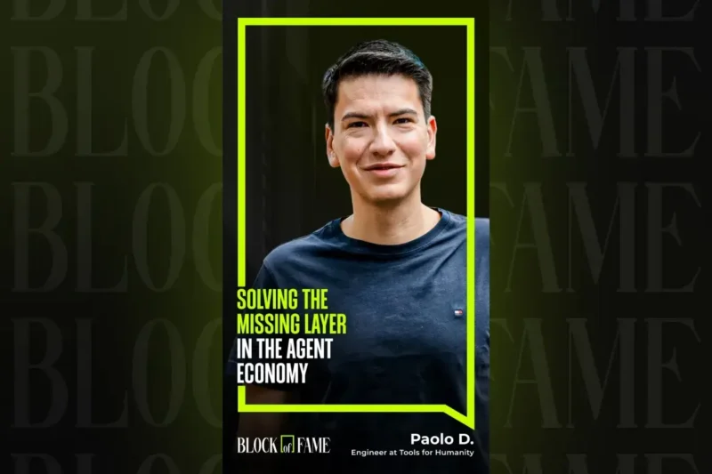Agentic Payments Won’t Stay Small for Long, Says Tools for Humanity’s Paolo D’Amico